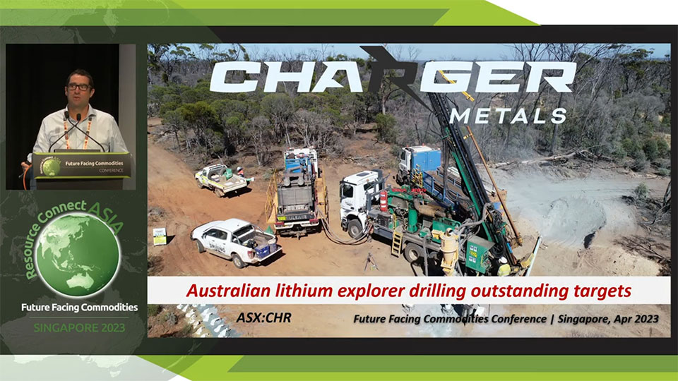 Singapore Conference – Charger Gearing up for Drilling at Bynoe Lithium Project
